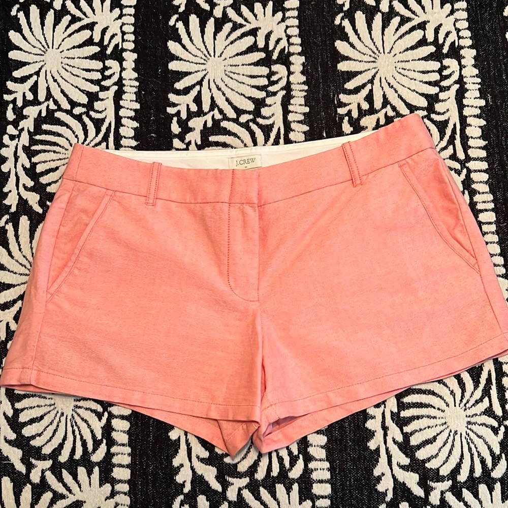 J. Crew shorts. Size 8. Peach colored.